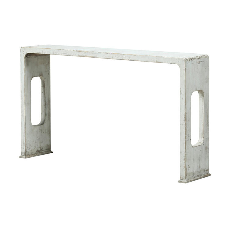 Consola blanca de pino Estats