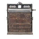 Caja de dote antigua de álamo Huazhu