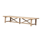 Mesa de comedor natural de pino 400 cm Chenling