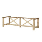 Mesa de comedor natural de pino 300 cm Mingxin