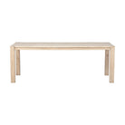 Mesa de comedor natural de pino Honglan