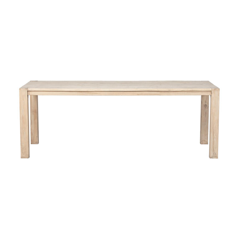 Mesa de comedor natural de pino Honglan