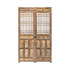 Puerta antigua de pino con 2 hojas Albendiego