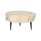 Mesa de centro natural de álamo Ruiya