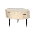 Mesa de centro natural de álamo Jaloque