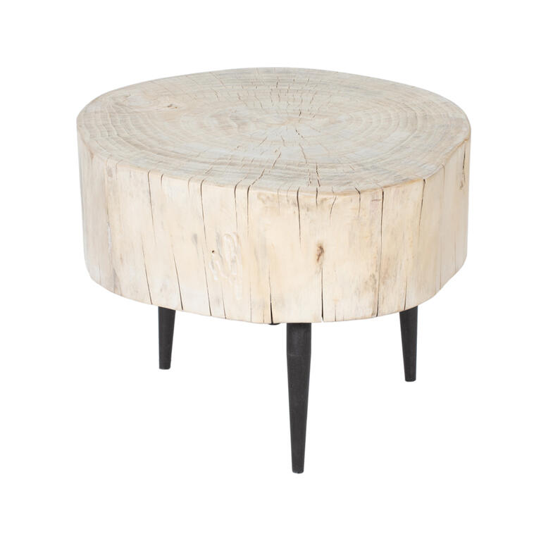 Mesa de centro natural de álamo Yazhu