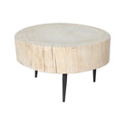 Mesa de centro natural de álamo Alisio