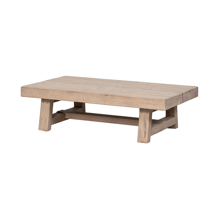 Mesa de centro natural de pino Huaan