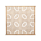 Cabecero antiguo de celosía de pino Zhenning