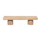 Mesa de centro natural de pino Cigüeña