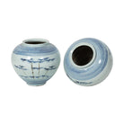 Jarrón multicolor de cerámica Linghe