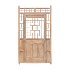 Puerta antigua de olmo con 1 hoja Ezcaray