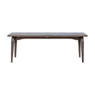 Mesa de comedor negra de olmo Cernícalo