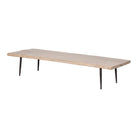 Mesa de centro natural de nogal Ganga