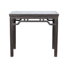 Mesa antigua negra de olmo Malecón