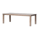 Mesa de comedor natural de olmo 244 cm Rusco