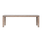 Mesa de comedor natural de olmo 244 cm Rusco