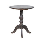 Mesa auxiliar natural de olmo Qingshan