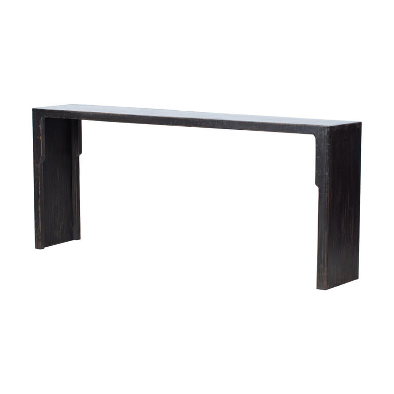 Consola negra de pino Shanfeng