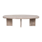Mesa de centro natural de fresno Avefría