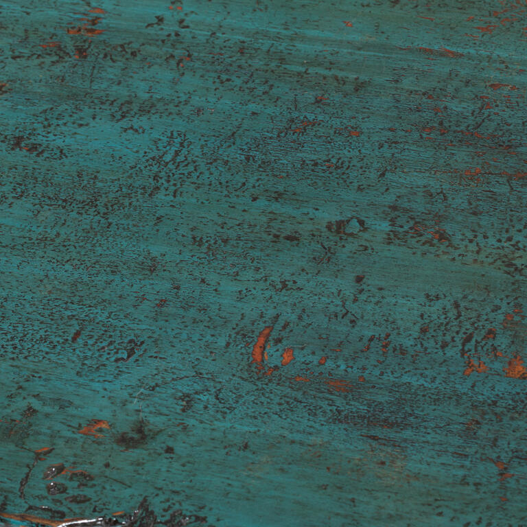 Consola antigua azul de álamo Astrolabio