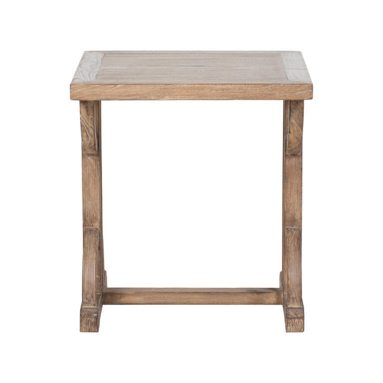 Mesa auxiliar natural de pino Derrota