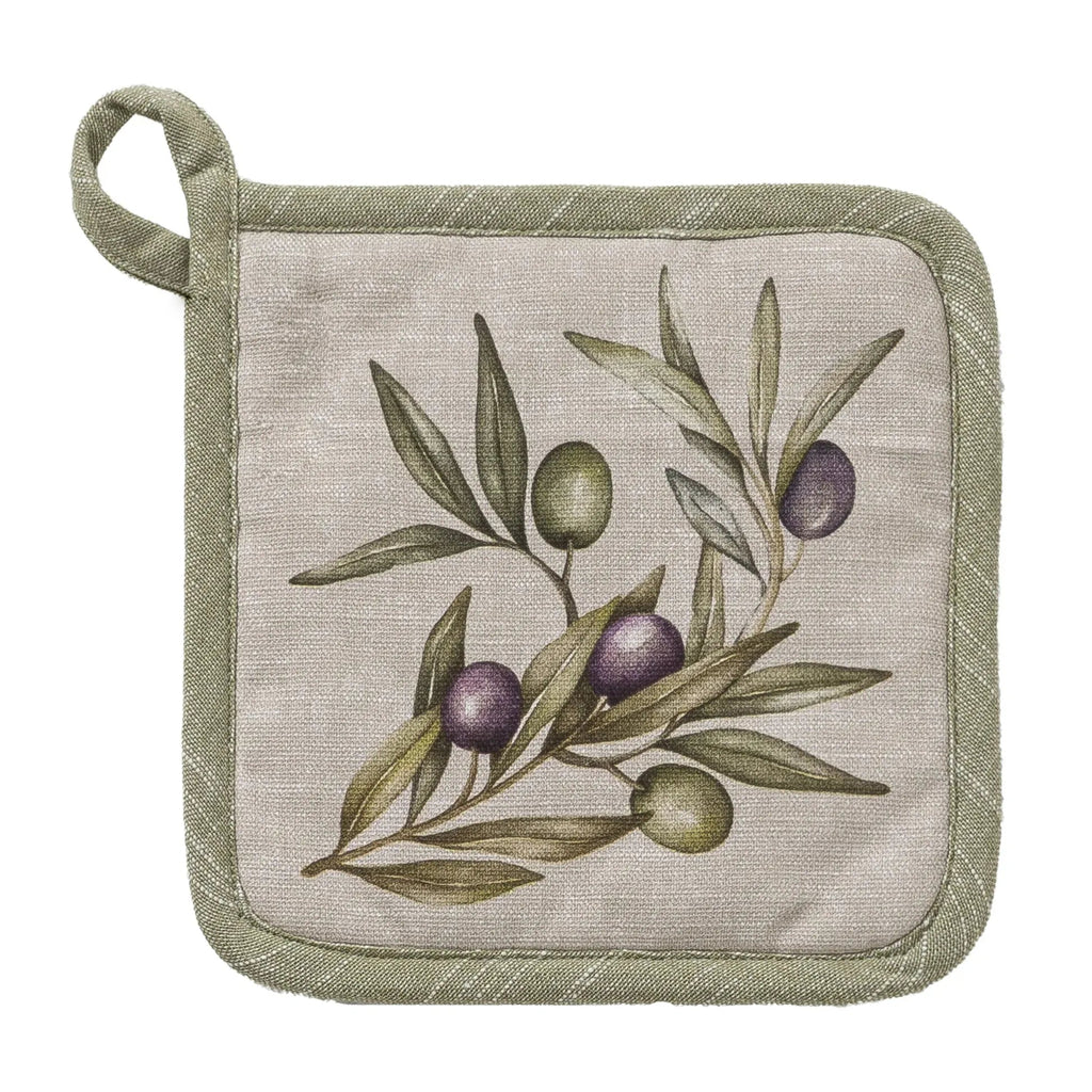 Guante Manopla y Agarradera Verde Olivo - pino_y_jacaranda