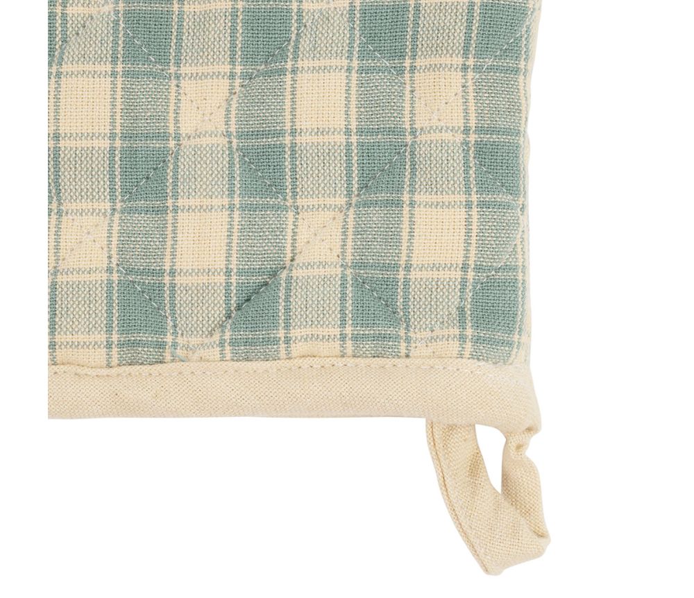 Guante Manopla y Agarradera Verde Trama - pino_y_jacaranda