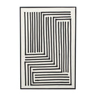 Set de 2 cuadros decorativos de lienzo con marco Bayas