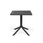 Set bistró de mesa Clip y sillones Bora Nardi – Mesa Clip 70, antracita