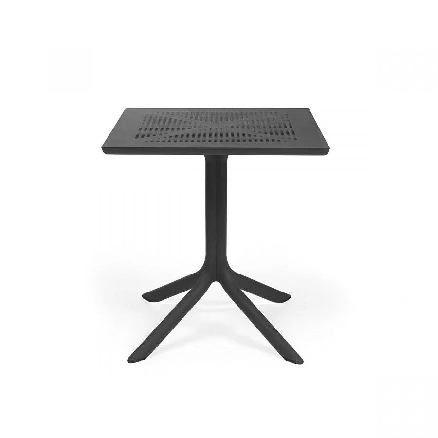 Set bistró de mesa Clip y sillones Bora Nardi – Mesa Clip 70, antracita