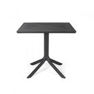 Set bistró de mesa Clip y sillones Bora Nardi – Mesa Clip 80, antracita
