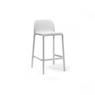 Taburete de resina Lido Nardi – Blanco, asiento a 65 cm