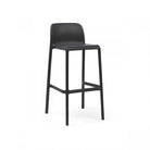 Taburete de resina Faro Nardi – Antracita, asiento a 76 cm