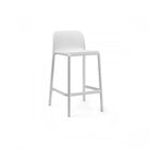 Taburete de resina Faro Nardi – Blanco, asiento a 65 cm