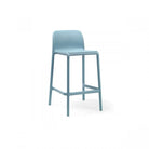 Taburete de resina Faro Nardi – Celeste, asiento a 65 cm