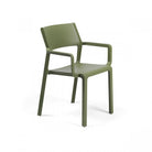 Sillón apilable de resina Trill Nardi – Verde