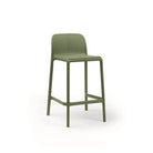 Taburete de resina Lido Nardi – Verde, asiento a 65 cm