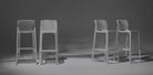 Taburete de resina Net Stool Nardi