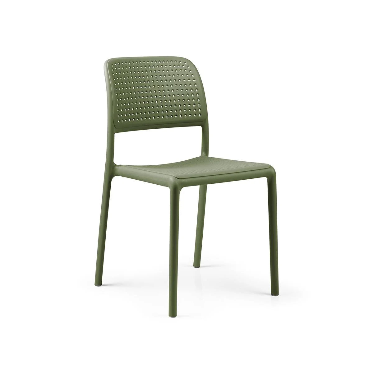 Silla de resina Bora Nardi – Verde