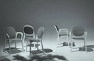 Sillón apilable de resina Palma Nardi