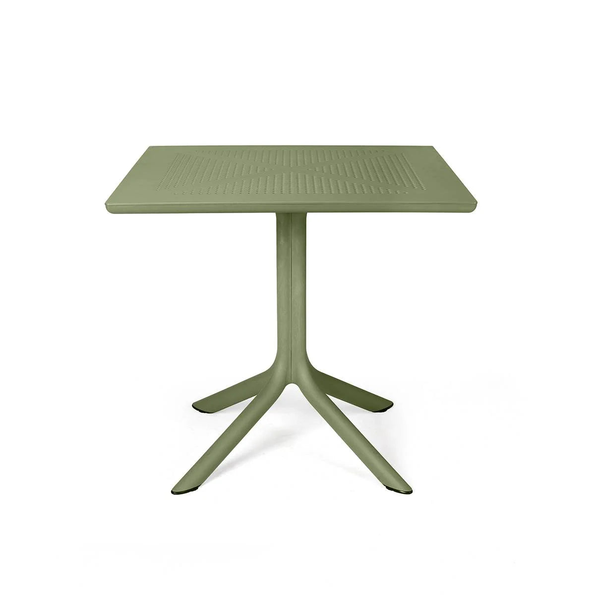 Set bistró de mesa Clip y sillones Bora Nardi – Mesa Clip 80, verde