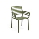 Sillón apilable de resina Doga Nardi – Verde