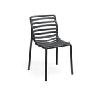 Silla apilable de resina Doga Nardi – Antracita