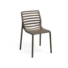 Silla apilable de resina Doga Nardi – Tabaco