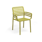 Sillón apilable de resina Doga Nardi – Verde pera