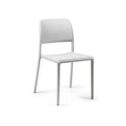 Silla apilable de resina Riva Nardi – Blanco