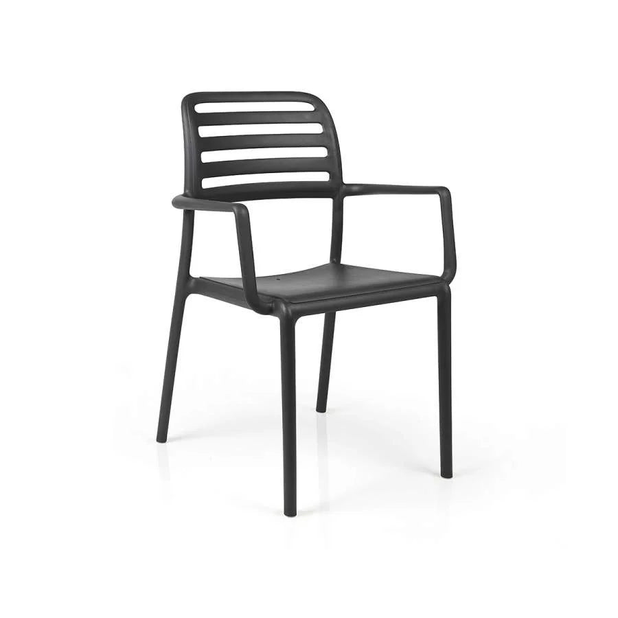 Sillón de resina Costa Nardi – Antracita