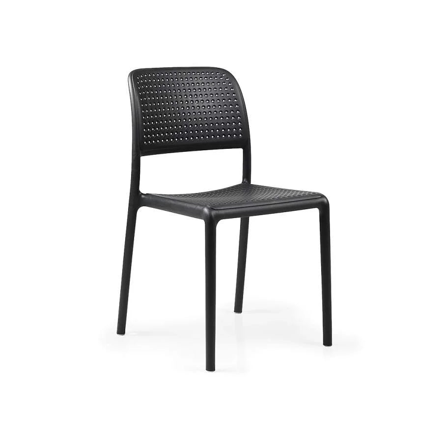 Silla de resina Bora Nardi – Antracita