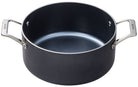 Olla cerámica Kyocera 24 cm con tapa de cristal